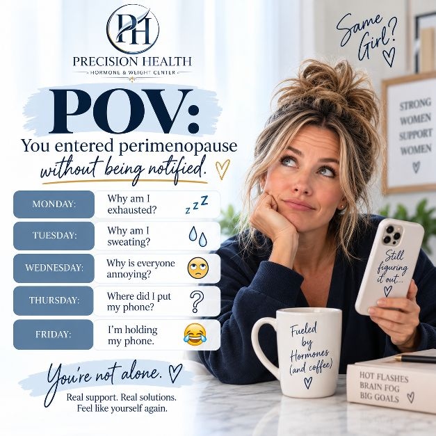 POV: you entered perimenopause without being notified