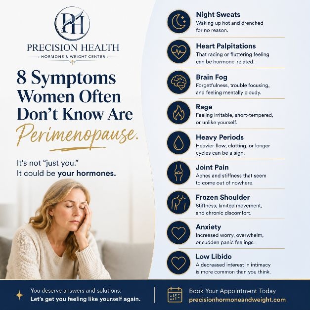 Shea's post about perimenopause symptoms